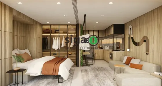 Apartamento com 1 Quarto à venda, 43m² no Brooklin Paulista, São Paulo