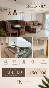 Apartamento com 1 Quarto à venda, 60m² no São Jorge, Manaus