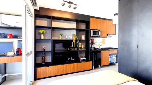 Flat com 1 Quarto para alugar, 30m² no Campo Belo, São Paulo