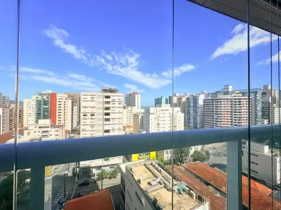 Apartamento com 1 Quarto para alugar, 60m² no Pompéia, Santos