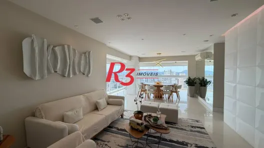 Apartamento com 3 Quartos à venda, 228m² no Gonzaga, Santos