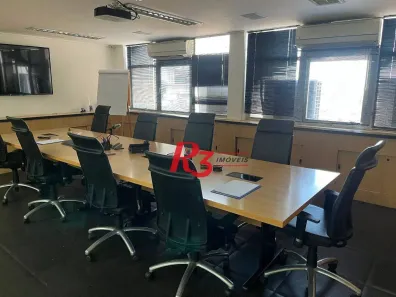 Sala Comercial para alugar, 190m² no Centro, Santos