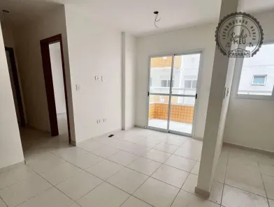 Apartamento com 2 Quartos para alugar, 61m² no Boqueirão, Praia Grande