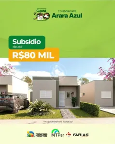 Casa com 2 Quartos à venda, 46m² no Residencial Altos do Parque II, Cuiabá