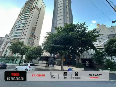 Apartamento com 2 Quartos à venda, 53m² no Setor Oeste, Goiânia