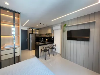 Apartamento com 1 Quarto para alugar, 26m² no Tambaú, João Pessoa