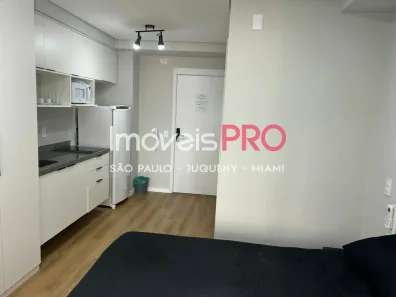 Apartamento com 1 Quarto para venda ou aluguel, 25m² no Brooklin Paulista, São Paulo