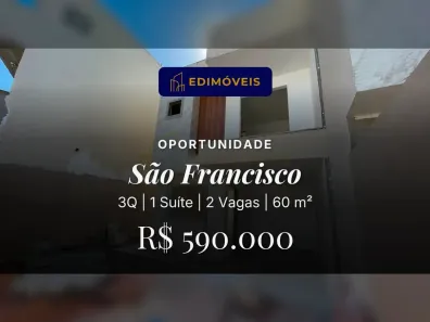 Casa com 3 Quartos à venda, 60m² no São Francisco, Serra