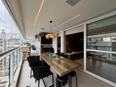 Apartamento com 3 Quartos para alugar, 132m² no Riviera, Bertioga