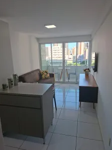 Apartamento com 1 Quarto para alugar, 37m² no Tambaú, João Pessoa