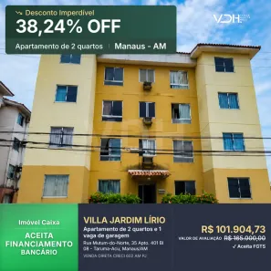 Apartamento com 2 Quartos à venda, 49m² no Tarumã-Açu, Manaus