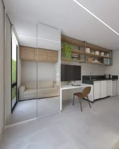 Apartamento com 1 Quarto à venda, 18m² no Campo Comprido, Curitiba