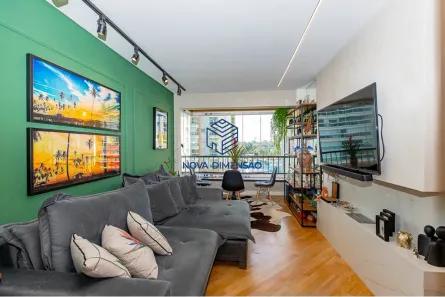 Apartamento com 1 Quarto à venda, 46m² no Brooklin Paulista, São Paulo