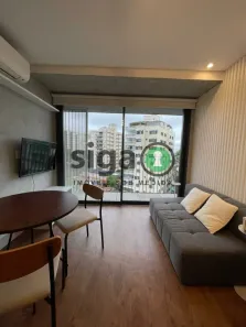 Apartamento com 1 Quarto para alugar, 45m² no Jardim das Bandeiras, São Paulo