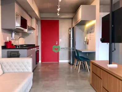 Apartamento com 1 Quarto para alugar, 32m² no Vila Madalena, São Paulo