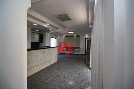 Apartamento com 3 Quartos à venda, 136m² no Pompéia, Santos
