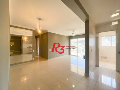 Apartamento com 2 Quartos para venda ou aluguel, 77m² no José Menino, Santos