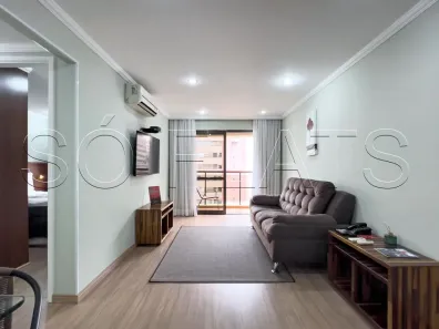 Apartamento com 1 Quarto para alugar, 46m² no Cerqueira César, São Paulo