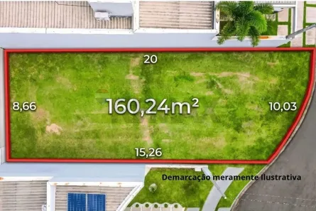 Lote/Terreno à venda, 160m² no Jardim Park Real, Indaiatuba