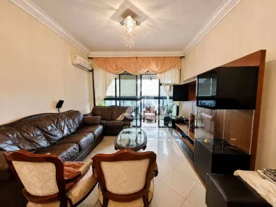 Apartamento com 3 Quartos para alugar, 137m² no Aparecida, Santos