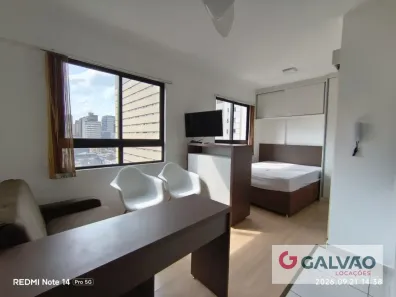 Apartamento com 1 Quarto para alugar, 21m² no Centro, Curitiba