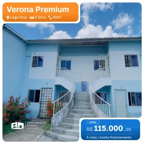 Apartamento com 2 Quartos à venda, 40m² no Lago Azul, Manaus