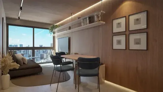 Apartamento com 1 Quarto à venda, 31m² no Rosarinho, Recife