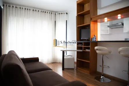 Apartamento com 1 Quarto para alugar, 46m² no Itaim Bibi, São Paulo