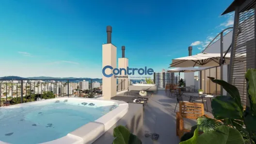 Apartamento com 1 Quarto à venda, 32m² no Barreiros, São José