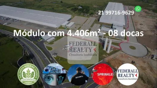 Galpão/Depósito/Armazém para alugar, 4406m² no Santa Alice, Seropédica