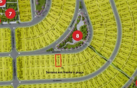 Lote/Terreno à venda, 419m² no Distrito Agroindustrial de Senador Canedo, Senador Canedo