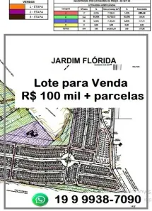 Lote/Terreno à venda, 160m² no Parque Vasconcellos, Hortolândia