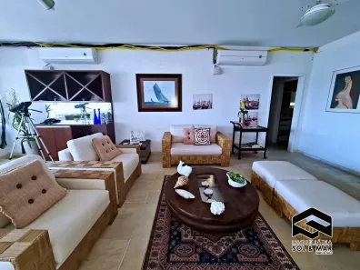 Apartamento com 6 Quartos para alugar, 380m² no Pitangueiras, Guarujá