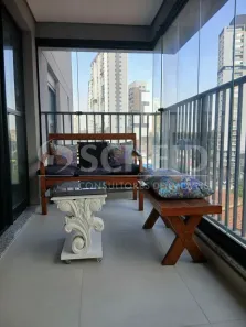 Apartamento com 3 Quartos para alugar, 91m² no Jardim das Acácias, São Paulo