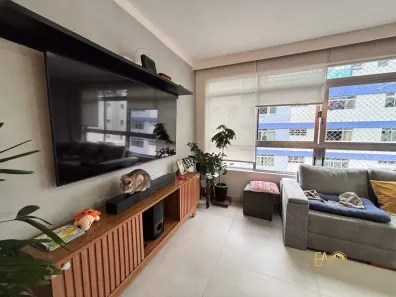 Apartamento com 3 Quartos para alugar, 154m² no Ponta da Praia, Santos
