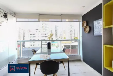 Apartamento com 1 Quarto para alugar, 37m² no Indianópolis, São Paulo