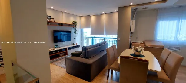 Apartamento com 2 Quartos à venda, 69m² no Jardim Tupanci, Barueri