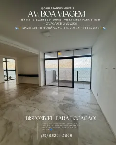 Apartamento com 4 Quartos para venda ou aluguel, 280m² no Boa Viagem, Recife