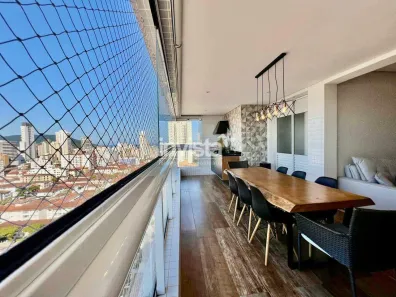 Apartamento com 3 Quartos à venda, 110m² no Embaré, Santos
