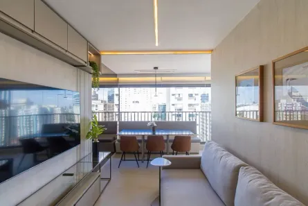 Apartamento com 1 Quarto para alugar, 44m² no Paraíso, São Paulo