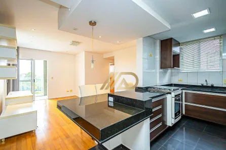 Apartamento com 3 Quartos para alugar, 87m² no Cabral, Curitiba