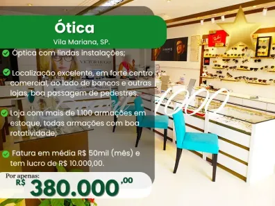 Ponto Comercial à venda, 120m² no Vila Mariana, São Paulo