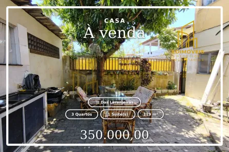 Casa com 3 Quartos à venda, 119m² no das Laranjeiras, Serra