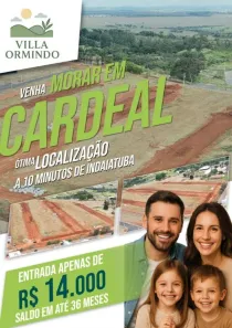 Lote/Terreno à venda, 175m² no Cardeal, Elias Fausto