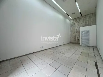 Ponto Comercial para alugar, 40m² no Centro, Santos