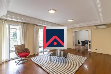 Apartamento com 3 Quartos para alugar, 297m² no Indianópolis, São Paulo