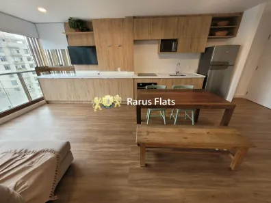 Flat com 1 Quarto para alugar, 46m² no Vila Nova Conceição, São Paulo