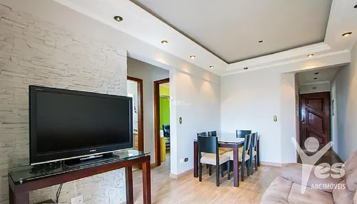 Apartamento com 2 Quartos à venda, 68m² no Vila Homero Thon, Santo André