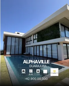 Casa de Condomínio com 5 Quartos à venda, 408m² no Guarajuba (Monte Gordo), Camaçari