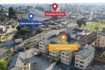 Apartamento com 2 Quartos à venda, 51m² no Maracanã, Colombo